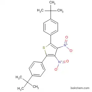 Molecular Structure of 463932-69-6 (Thiophene, 2,5-bis[4-(1,1-dimethylethyl)phenyl]-3,4-dinitro-)
