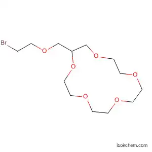 Molecular Structure of 468743-79-5 (1,4,7,10,13-Pentaoxacyclopentadecane, 2-[(2-bromoethoxy)methyl]-)