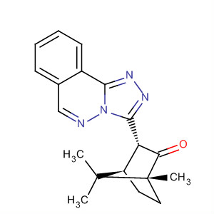 Bicyclo[2.2.1]heptan-2-one,
1,7,7-trimethyl-3-(1,2,4-triazolo[3,4-a]phthalazin-3-yl)-, (1R,3R,4R)-