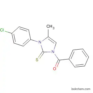 Molecular Structure of 496769-58-5 (1-benzoyl-3-(4-chlorophenyl)-4-methyl-1,3-dihydro-2H-imidazole-2-thione)