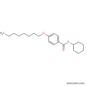Molecular Structure of 70277-00-8 (Benzoic acid, 4-(octyloxy)-, trans-1,4-cyclohexanediyl ester)