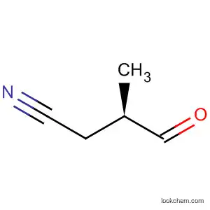 Molecular Structure of 702998-93-4 (Butanenitrile, 3-methyl-4-oxo-, (3R)-)