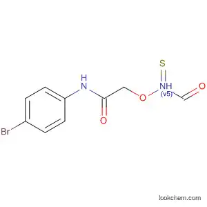 Molecular Structure of 7451-62-9 (Carbamothioic acid, S-[2-[(4-bromophenyl)amino]-2-oxoethyl] ester)