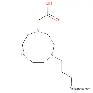 Molecular Structure of 786633-34-9 (1H-1,4,7-Triazonine-1-acetic acid, 4-(3-aminopropyl)octahydro-)