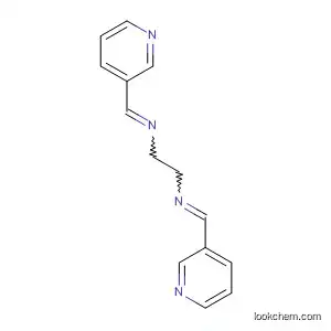 Molecular Structure of 78786-95-5 (1,2-Ethanediamine, N,N'-bis(3-pyridinylmethylene)-)