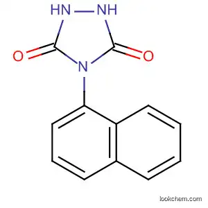 Molecular Structure of 81329-59-1 (1,2,4-Triazolidine-3,5-dione, 4-(1-naphthalenyl)-)