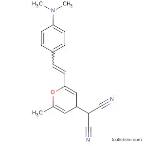 Molecular Structure of 85213-03-2 (Propanedinitrile,
[2-[2-[4-(dimethylamino)phenyl]ethenyl]-6-methyl-4H-pyran-4-yl]-)