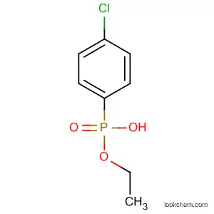 Molecular Structure of 85501-44-6 (Phosphonic acid, (4-chlorophenyl)-, monoethyl ester)