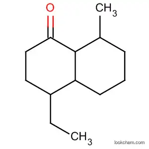 Molecular Structure of 870515-09-6 (1(2H)-Naphthalenone, 4-ethyloctahydro-8-methyl-)