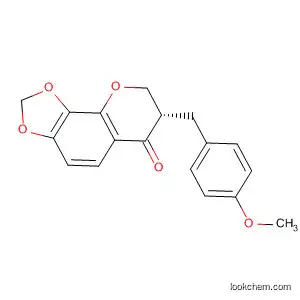 6H-1,3-Dioxolo[4,5-h][1]benzopyran-6-one,
7,8-dihydro-7-[(4-methoxyphenyl)methyl]-, (7S)-