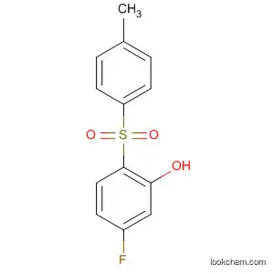 Molecular Structure of 87787-54-0 (Phenol, 5-fluoro-2-[(4-methylphenyl)sulfonyl]-)