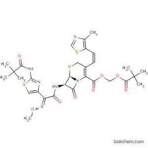 Molecular Structure of 878002-84-7 (N-Pivaly-Cefditoren Pivoxil)