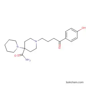 Molecular Structure of 878478-90-1 ([1,4'-Bipiperidine]-4'-carboxamide, 1'-[4-(4-hydroxyphenyl)-4-oxobutyl]-)