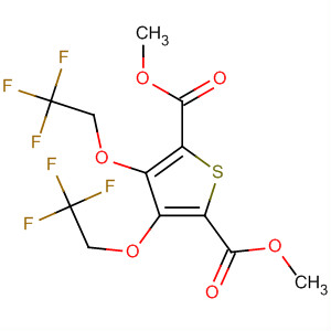 2,5-Thiophenedicarboxylic acid, 3,4-bis(2,2,2-trifluoroethoxy)-, dimethyl  ester