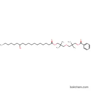 Octadecanoic acid, 12-hydroxy-,
3-[3-(benzoyloxy)-2,2-dimethylpropoxy]-2,2-dimethylpropyl ester