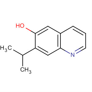 Molecular Structure of 101722-73-0 (6-Quinolinol, 7-(1-methylethyl)-)