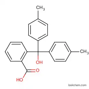 Molecular Structure of 126049-47-6 (Benzoic acid, 2-[hydroxybis(4-methylphenyl)methyl]-)