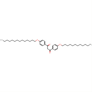 Molecular Structure of 154845-70-2 (1,3-Propanedione,
1-[4-(dodecyloxy)phenyl]-3-[4-(tetradecyloxy)phenyl]-)