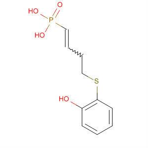 Phosphonic acid, [4-[(2-hydroxyphenyl)thio]-1-butenyl]-