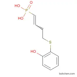 Molecular Structure of 191411-86-6 (Phosphonic acid, [4-[(2-hydroxyphenyl)thio]-1-butenyl]-)