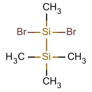 Molecular Structure of 197388-55-9 (Disilane, 1,1-dibromo-1,2,2,2-tetramethyl-)