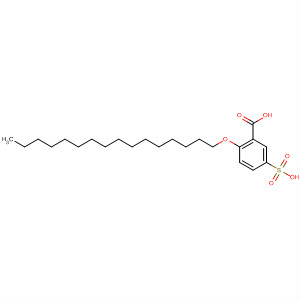 Molecular Structure of 198971-81-2 (Benzoic acid, 2-(hexadecyloxy)-5-sulfo-)