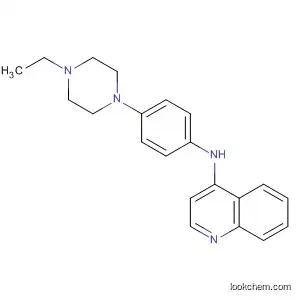 Molecular Structure of 313494-81-4 (4-Quinolinamine, N-[4-(4-ethyl-1-piperazinyl)phenyl]-)