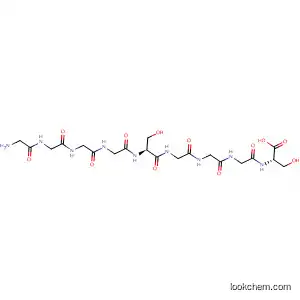 Molecular Structure of 459431-96-0 (L-Serine, glycylglycylglycylglycyl-L-serylglycylglycylglycyl-)
