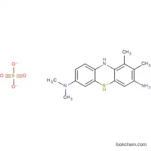 Molecular Structure of 479410-72-5 (Phenothiazin-5-ium, 3-amino-7-(dimethylamino)-1,2-dimethyl-, sulfate
(1:1))