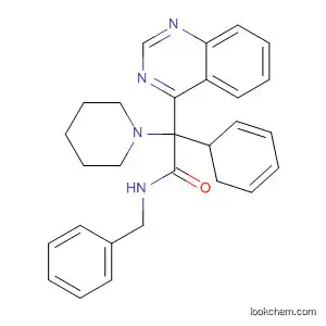 Molecular Structure of 698358-88-2 (4-Quinazolineacetamide,
3,4-dihydro-3-phenyl-N-(phenylmethyl)-2-(1-piperidinyl)-)