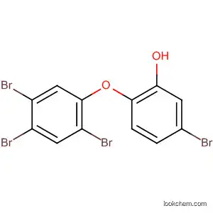 Molecular Structure of 753012-27-0 (Phenol, 5-bromo-2-(2,4,5-tribromophenoxy)-)