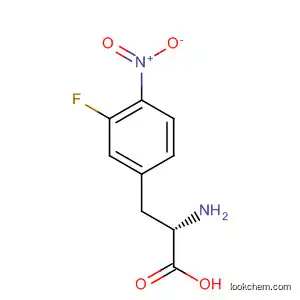 Molecular Structure of 758671-33-9 ((S)-2-amino-3-(3-fluoro-4-nitrophenyl)propanoic acid)