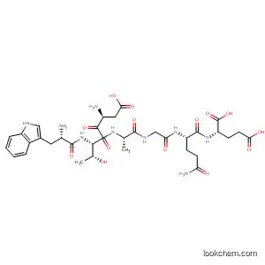 Molecular Structure of 782467-27-0 (L-Glutamic acid,
L-tryptophyl-L-a-aspartyl-L-threonyl-L-alanylglycyl-L-glutaminyl-)