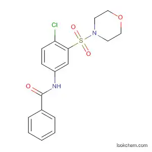 Molecular Structure of 797781-56-7 (Benzamide, N-[4-chloro-3-(4-morpholinylsulfonyl)phenyl]-)