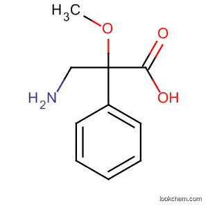 Molecular Structure of 83872-06-4 (Benzenepropanoic acid, 3-amino-a-methoxy-)