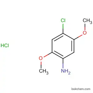 Molecular Structure of 85518-75-8 (Benzenamine, 4-chloro-2,5-dimethoxy-, hydrochloride)