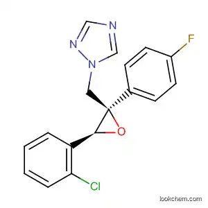 Molecular Structure of 855251-02-4 (1H-1,2,4-Triazole,
1-[[(2R,3S)-3-(2-chlorophenyl)-2-(4-fluorophenyl)oxiranyl]methyl]-)