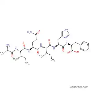 Molecular Structure of 855399-28-9 (L-Phenylalanine, L-alanyl-L-isoleucyl-L-glutaminyl-L-isoleucyl-L-histidyl-)