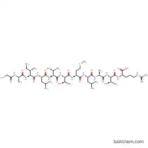 Molecular Structure of 880253-64-5 (L-Arginine,
glycyl-L-alanyl-L-isoleucyl-L-leucyl-L-threonyl-L-threonyl-L-methionyl-L-leuc
yl-L-alanyl-L-threonyl-)