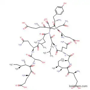Molecular Structure of 880560-46-3 (L-Glutamine,
L-a-glutamyl-L-isoleucyl-L-alanyl-L-glutaminyl-L-leucyl-L-a-glutamyl-L-tyros
yl-L-a-glutamyl-L-isoleucyl-L-seryl-L-glutaminyl-L-leucyl-L-a-glutamyl-)