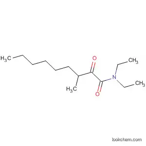 Molecular Structure of 884508-02-5 (Nonanamide, N,N-diethyl-3-methyl-2-oxo-)