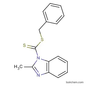 Molecular Structure of 884648-00-4 (1H-Benzimidazole-1-carbodithioic acid, 2-methyl-, phenylmethyl ester)