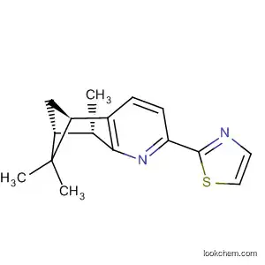 Molecular Structure of 896713-27-2 (5,7-Methanoquinoline, 5,6,7,8-tetrahydro-6,6,8-trimethyl-2-(2-thiazolyl)-,
(5R,7R,8S)-)