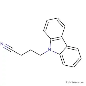Molecular Structure of 89912-18-5 (9H-Carbazole-9-butanenitrile)