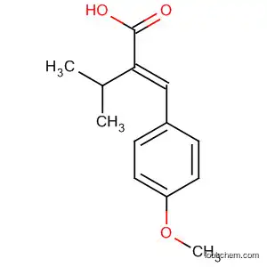 Molecular Structure of 899828-72-9 (Butanoic acid, 2-[(4-methoxyphenyl)methylene]-3-methyl-, (2E)-)