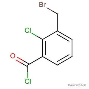 Molecular Structure of 920759-95-1 (Benzoyl chloride, 3-(bromomethyl)-2-chloro-)