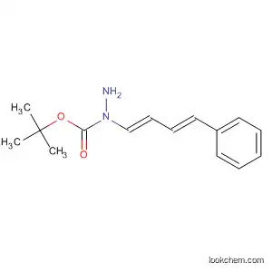 Molecular Structure of 924880-04-6 (Hydrazinecarboxylic acid, 1-[(1E,3E)-4-phenyl-1,3-butadien-1-yl]-,
1,1-dimethylethyl ester)