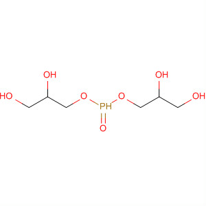 Molecular Structure of 19702-18-2 (Phosphonic acid, bis(2,3-dihydroxypropyl) ester)
