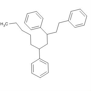 Benzene, 1,1',1''-(1-pentyl-1,3,5-pentanetriyl)tris-