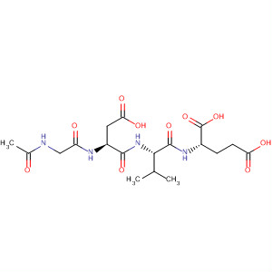 L-Glutamic acid, N-[N-[N-(N-acetylglycyl)-L-a-aspartyl]-L-valyl]-